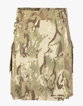 Camouflage Highlander Kilt 