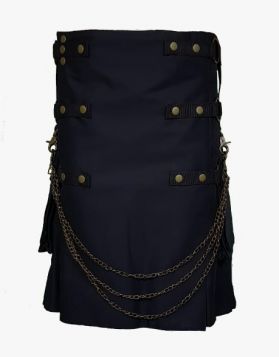 Gothic Fashion Utility Kilt