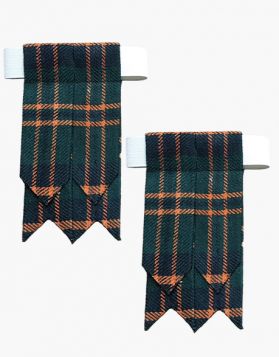 Heritage of Ireland Tartan Kilt Flashes
