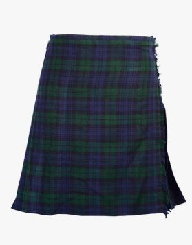 LADIES BLACK WATCH TARTAN KILT