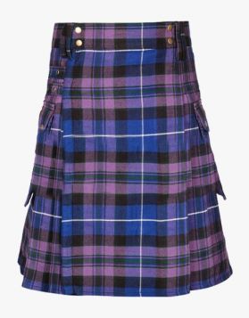 Pride Of Scotland Tartan Utility Kilt For Men