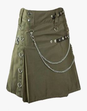 Women Best Utility Kilt With Leather Straps